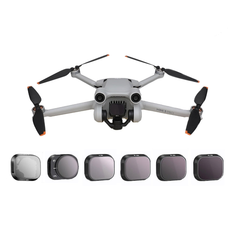 RCSTQ Aluminum Alloy Adjustable Filter Accessories for DJI Mini 3 Pro,Style: ND8 - Other by RCSTQ | Online Shopping South Africa | PMC TechLife | Buy Now Pay Later Mobicred