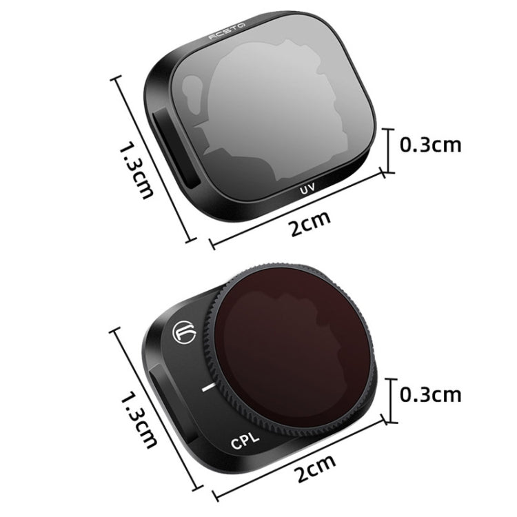 RCSTQ Aluminum Alloy Adjustable Filter Accessories for DJI Mini 3 Pro,Style: ND8 - Other by RCSTQ | Online Shopping South Africa | PMC TechLife | Buy Now Pay Later Mobicred