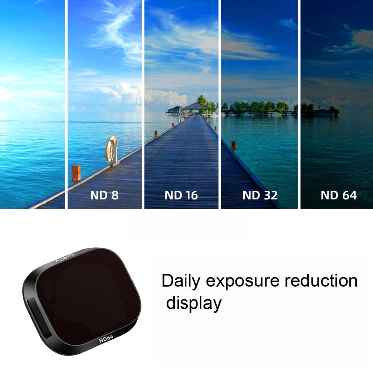 RCSTQ Aluminum Alloy Adjustable Filter Accessories for DJI Mini 3 Pro,Style: ND8 - Other by RCSTQ | Online Shopping South Africa | PMC TechLife | Buy Now Pay Later Mobicred