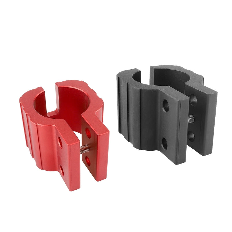 Folding Clamp For ZERO 8X 10X 11X SPEEDUAL Dualtron DT3 Thunder Electric Scooter With Pad Red - Accessories & Parts by PMC TechLife | Online Shopping South Africa | PMC TechLife