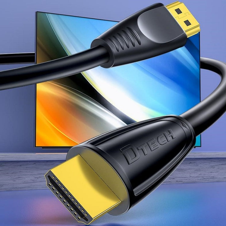 DTECH HDMI 2.0 HD Connection Cable 4K 60Hz Computer TV Connection Cable, Length: 10m - free shipping - PMC TechLife - Order now!