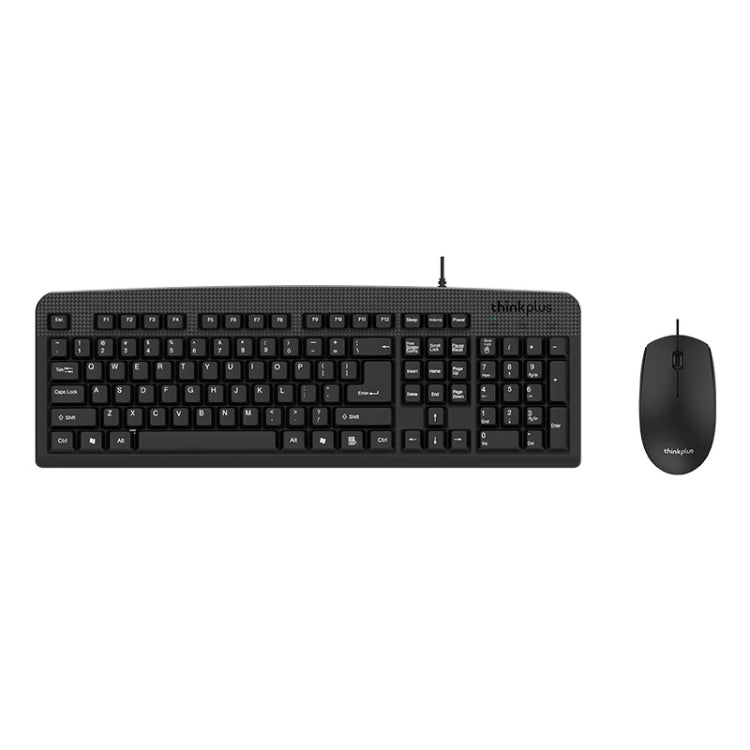 Lenovo Thinkplus USB Wired Office Keyboard And Mouse Set(KM130 Pro) - Wired Keyboard by Lenovo | Online Shopping South Africa | PMC Jewellery | Buy Now Pay Later Mobicred