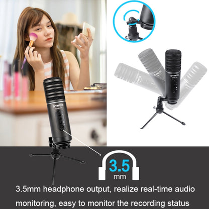 SYNCO V1 Live Large-diaphragm Radio Microphone(Black) - Microphone by PMC Jewellery | Online Shopping South Africa | PMC Jewellery | Buy Now Pay Later Mobicred