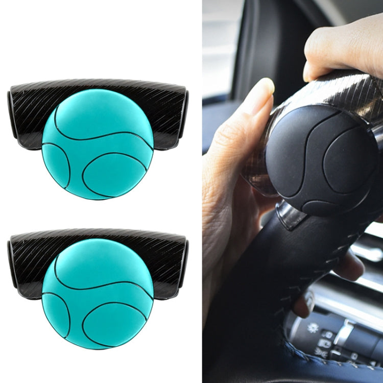 2PCS Automotive Silicone Bearing Steering Wheel Booster(Blue) - Steering Wheel Accessories by PMC TechLife | Online Shopping South Africa | PMC TechLife | Buy Now Pay Later Mobicred