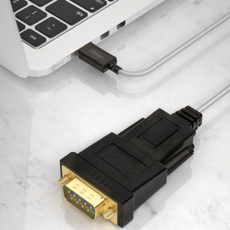 DTECH DT-5002F 1m USB To RS232 Serial Line DB9 Needle COM Port - free shipping - PMC Jewellery - Order now!