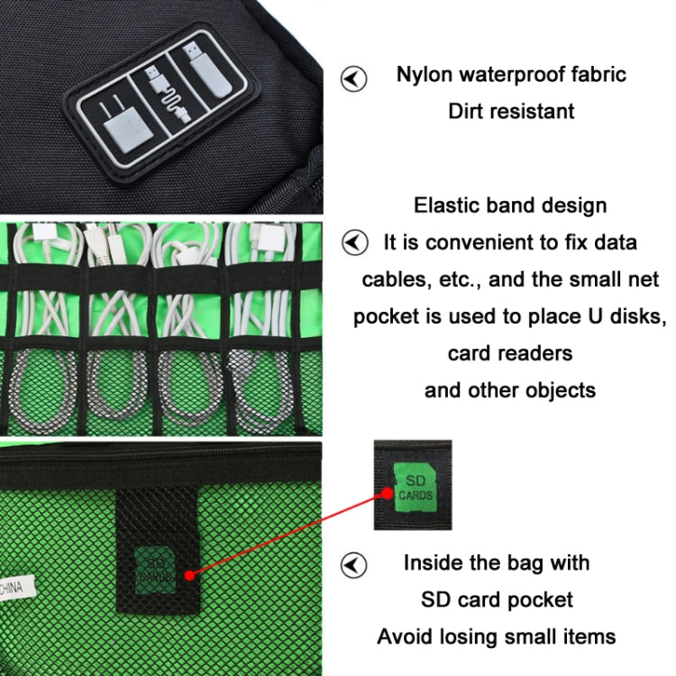 Multifunctional Portable Mobile Phone Digital Accessories U Disk Storage Bag, Color: Purple - Other by PMC TechLife | Online Shopping South Africa | PMC TechLife | Buy Now Pay Later Mobicred