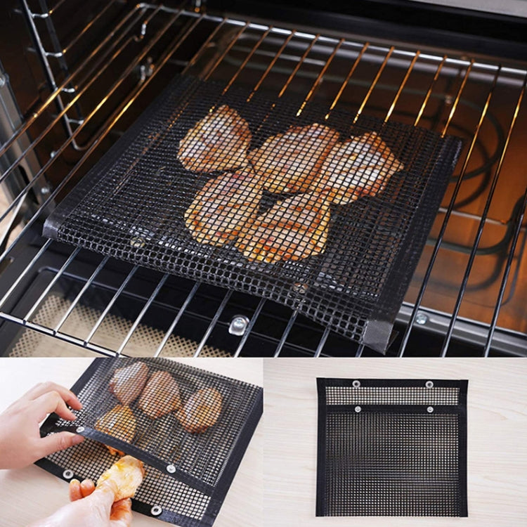 Vc005 BBQ Non-Stick Mesh Grilling Bag, Size: Black (40 x 30cm) - Cookwares & Tablewares by PMC TechLife | Online Shopping South Africa | PMC TechLife