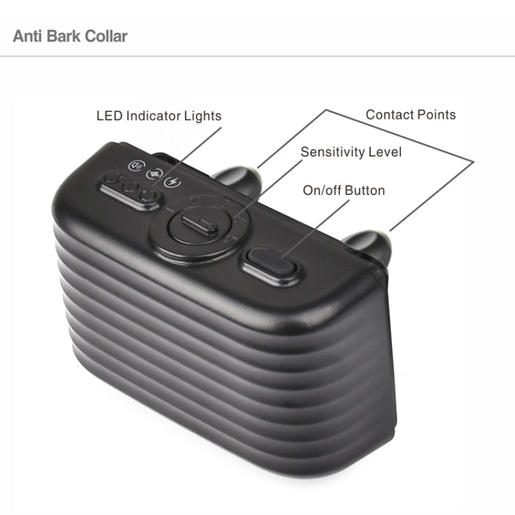 Remote Control Trainer Dog Collar Automatic Bark Stop Device, Specification: 1 Drag 2 (Orange+Red) - free shipping - PMC TechLife - Order now!