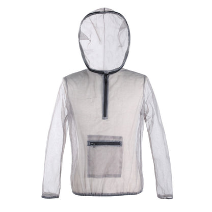 Jungle Expedition Breathable Insect-proof Jacket With Hood Anti-bite Mesh Gauze Cloth, Size: XL - Anti-mosquito Clothing by PMC Jewellery | Online Shopping South Africa | PMC Jewellery | Buy Now Pay Later Mobicred