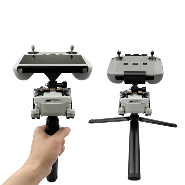 Handheld Retrofit Bracket for DJI Mini 3 Pro,Style: With Screen Version+Tripod - Holder Series by PMC Jewellery | Online Shopping South Africa | PMC Jewellery | Buy Now Pay Later Mobicred