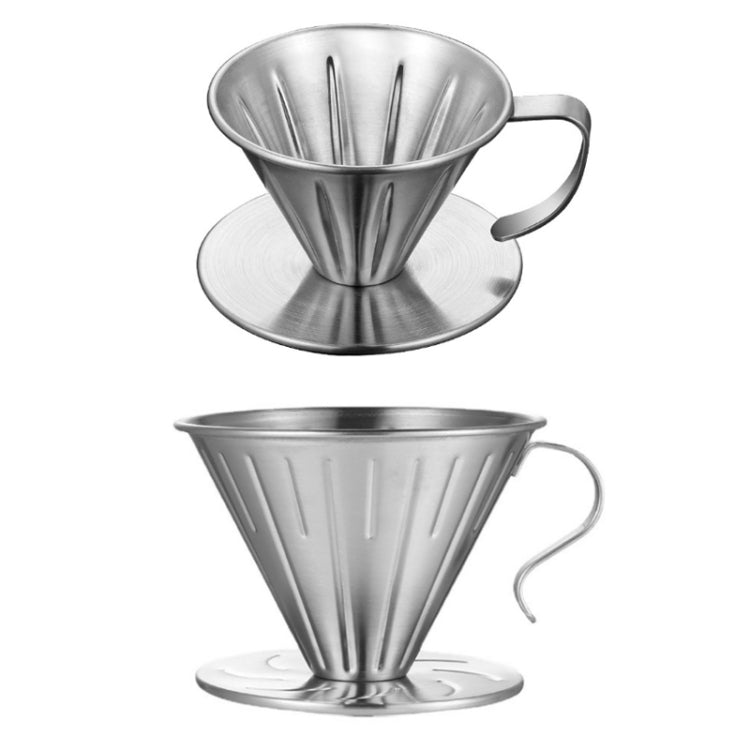 Double-layer Stainless Steel Pour-over Coffee Filter, Size: Small - Coffee Tools by PMC TechLife | Online Shopping South Africa | PMC TechLife | Buy Now Pay Later Mobicred