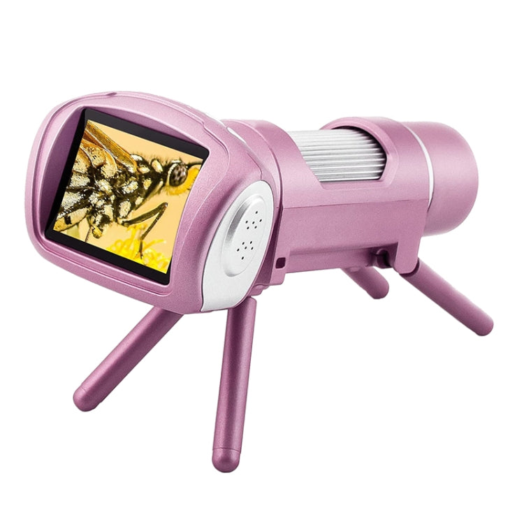 Children Camera Microscope USB Electronic Microscope Digital Magnifying Glass(Pink) - free shipping - PMC Jewellery - Order now!