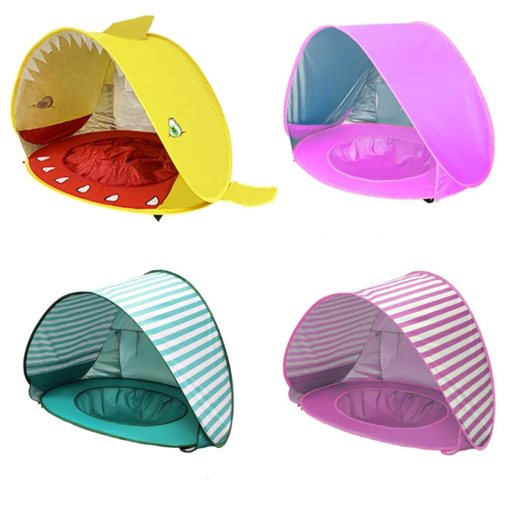 Baby Beach Tent With Pool Portable Foldable Sunshelter, Color: Shark Gray - free shipping - PMC TechLife - Order now!