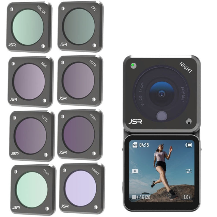 JUNESTAR Action Camera Filters For DJI Action 2,Style:  CPL - Lens Filter by JUNESTAR | Online Shopping South Africa | PMC TechLife | Buy Now Pay Later Mobicred