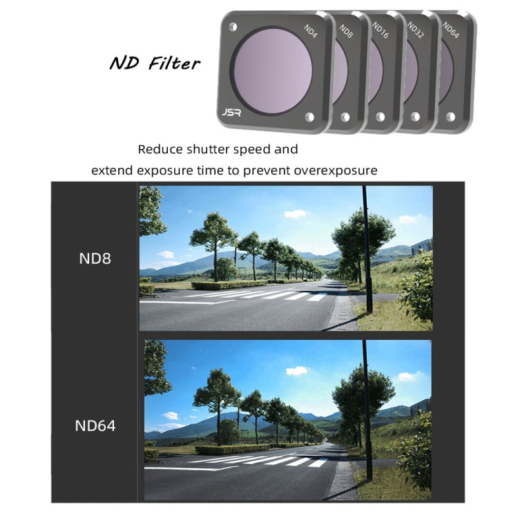 JUNESTAR Action Camera Filters For DJI Action 2,Style:  Star - Lens Filter by JUNESTAR | Online Shopping South Africa | PMC TechLife | Buy Now Pay Later Mobicred