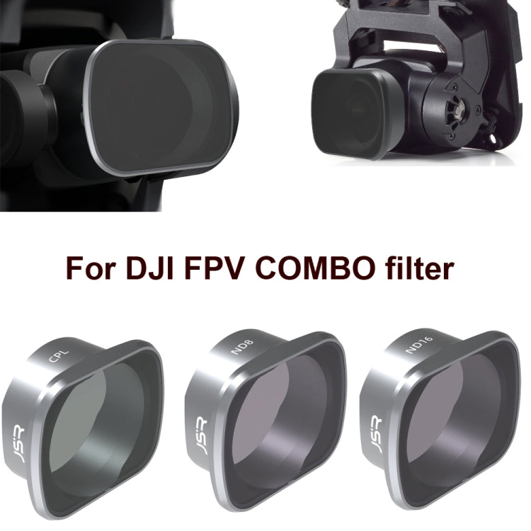JUNESTAR  Drone Filters For DJI FPV COMBO ,Model: ND64PL - Lens Accessories by PMC TechLife | Online Shopping South Africa | PMC TechLife | Buy Now Pay Later Mobicred
