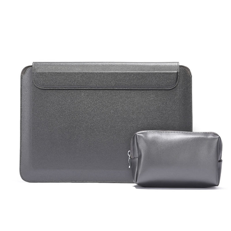 HL0066-005 Multifunctional Stand Laptop Bag, Size: 13 inches(Gray with Power Bag) - 13.3 inch by PMC Jewellery | Online Shopping South Africa | PMC Jewellery | Buy Now Pay Later Mobicred