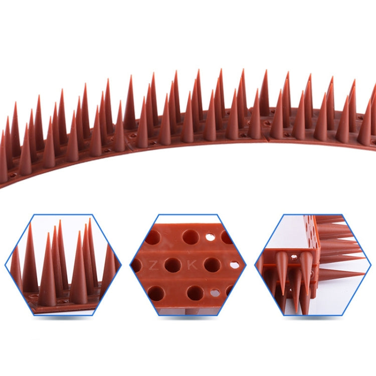 Plastic Bird Repellent Thorns Fence Anti-climb Nails(Grey) - Outdoor Insect Repellent by PMC TechLife | Online Shopping South Africa | PMC TechLife | Buy Now Pay Later Mobicred