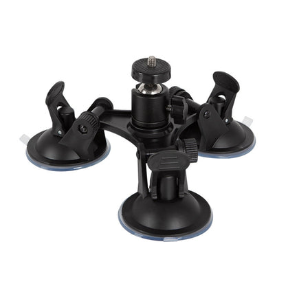 Car General Purpose Vehicle Bracket Suction Cup Fixed Glass Video Shooting Base, Shape: Suction Cup+PTZ - Holder by PMC Jewellery | Online Shopping South Africa | PMC Jewellery | Buy Now Pay Later Mobicred