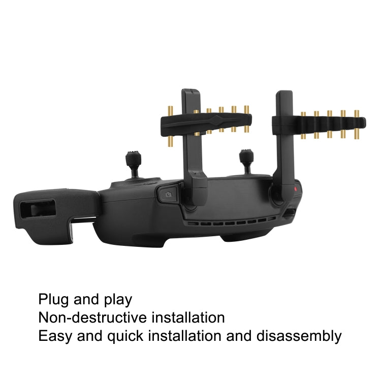 BRDRC Antenna Range Extender Signal Amplifier For DJI Mini SE/MAVIC 2/Pro/Air(Black Copper) - Other by BRDRC | Online Shopping South Africa | PMC TechLife | Buy Now Pay Later Mobicred