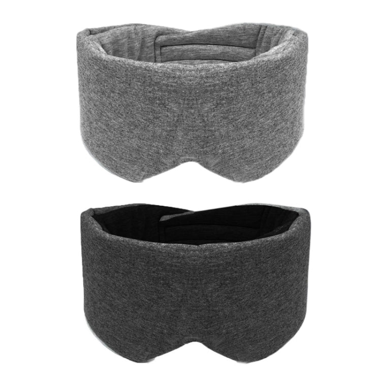 Oversized Cotton Breathable Blackout Sleep Eye Mask(Black) - free shipping - PMC TechLife - Order now!