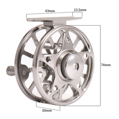 LEO 27760 LEO AL75 Aluminum Alloy CNC Flying Fishing Wheel(Swap Left and Right Hand) - Fishing Reels by LEO | Online Shopping South Africa | PMC Jewellery