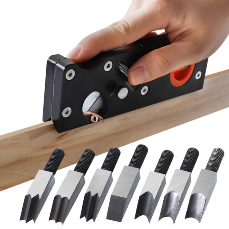 Adjustable Depth Woodworking Chamfering Planer, Specification: 1/8 Round Cutter Head - Wood Planers by PMc TechLife | Online Shopping South Africa | PMc TechLife | Buy Now Pay Later Mobicred