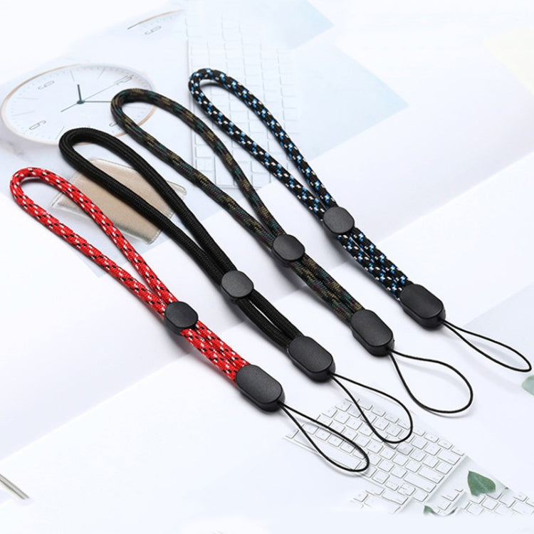 10 PCS Adjustable Mobile Phone Lanyard Short Type Lanyard Wrist Anti-lost Lanyard(Black) - Others Accessories by PMC Jewellery | Online Shopping South Africa | PMC Jewellery