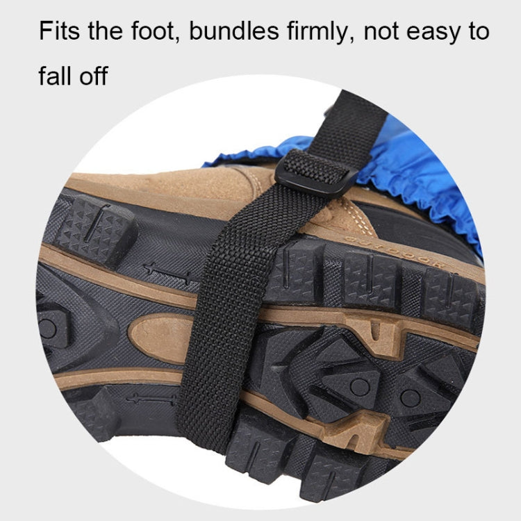 04 Outdoor Short Mountaineering Anti-Snow Leg Covers(Red) - Mountaineering Outfit by PMC TechLife | Online Shopping South Africa | PMC TechLife | Buy Now Pay Later Mobicred