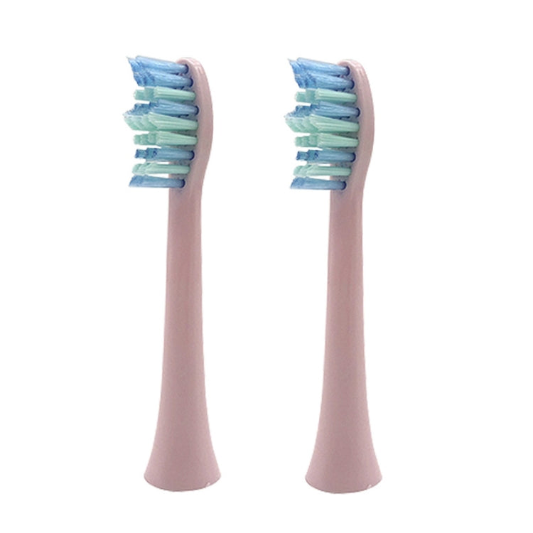 2 PCS Electric Toothbrush Head for Ulike UB602 UB603 UB601,Style: Basic Cleaning Pink - Replacement Brush Heads by PMC Jewellery | Online Shopping South Africa | PMC Jewellery | Buy Now Pay Later Mobicred