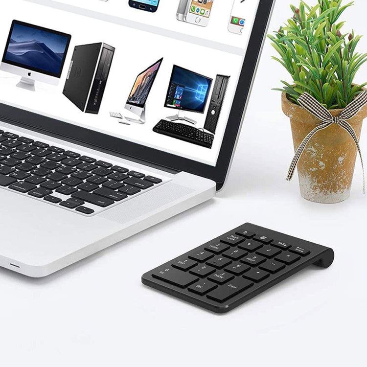 BT304 22 Keys Laptop Mini Wireless Keyboard, Spec: 2.4G (Black) - free shipping - PMC Jewellery - Order now!