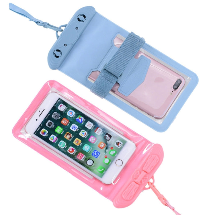 Tteoobl Diving Phone Waterproof Bag Can Be Hung Neck Or Tied Arm, Size: Large(Pink) - Waterproof Bag by Tteoobl | Online Shopping South Africa | PMC Jewellery | Buy Now Pay Later Mobicred