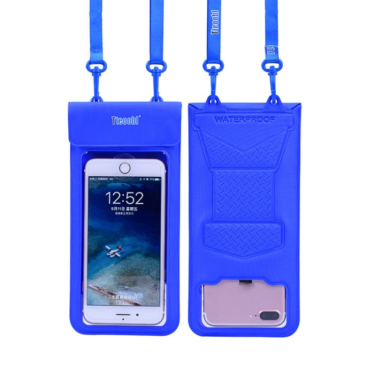 Tteoobl  30m Underwater Mobile Phone Waterproof Bag, Size: Large(Blue) - Waterproof Bag by Tteoobl | Online Shopping South Africa | PMC Jewellery | Buy Now Pay Later Mobicred