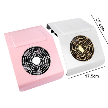 40W Nail Art Vacuum Cleaner Dust Collector, Specification: EU Plug (Pink) - Nail Art Equipment by PMC Jewellery | Online Shopping South Africa | PMC Jewellery | Buy Now Pay Later Mobicred