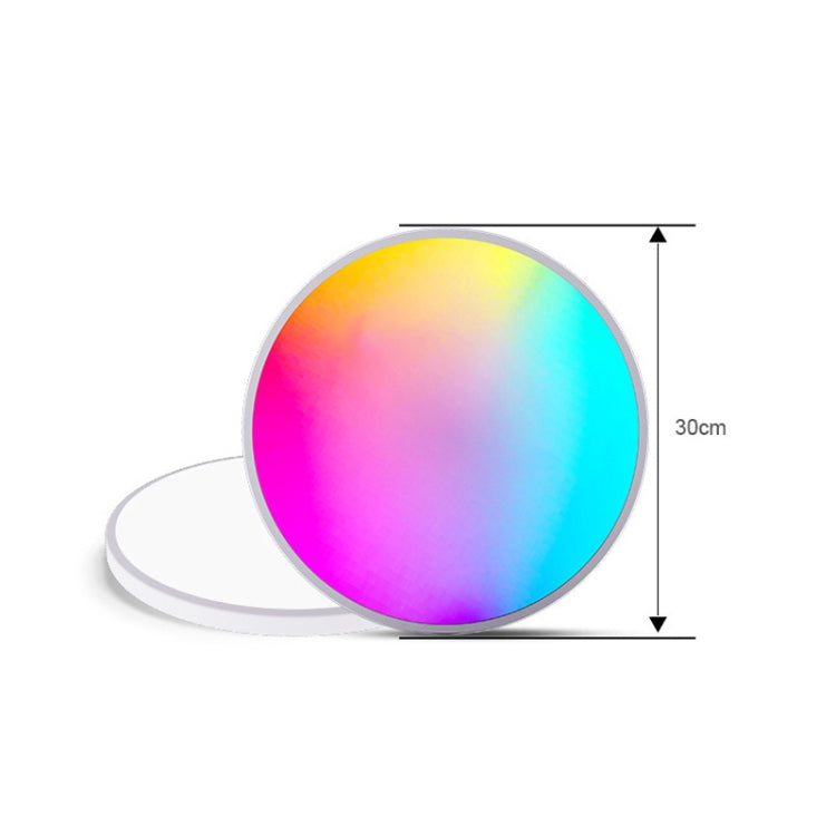 RGBCW Smart Graffiti App Voice Ceiling Light, Voltage: US Standard 110V-130V(White Frame) - Smart Light Bulbs by PMC TechLife | Online Shopping South Africa | PMC TechLife | Buy Now Pay Later Mobicred