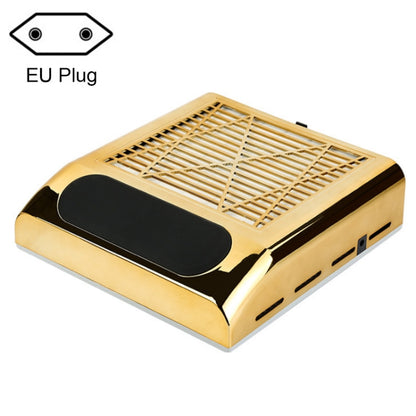 80W Manicure Vacuum Cleaner With Pull-Out Filter, Specification: EU Plug (Gold) - Nail Art Equipment by PMC Jewellery | Online Shopping South Africa | PMC Jewellery | Buy Now Pay Later Mobicred