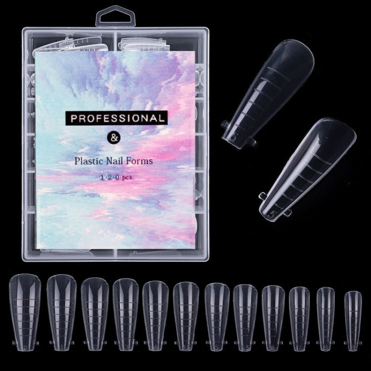 2 Boxes Nail Crystal Rapid Light Therapy Extension Nail Model, Shape: 120 PCS 15 - Nail Stickers by PMC Jewellery | Online Shopping South Africa | PMC Jewellery | Buy Now Pay Later Mobicred