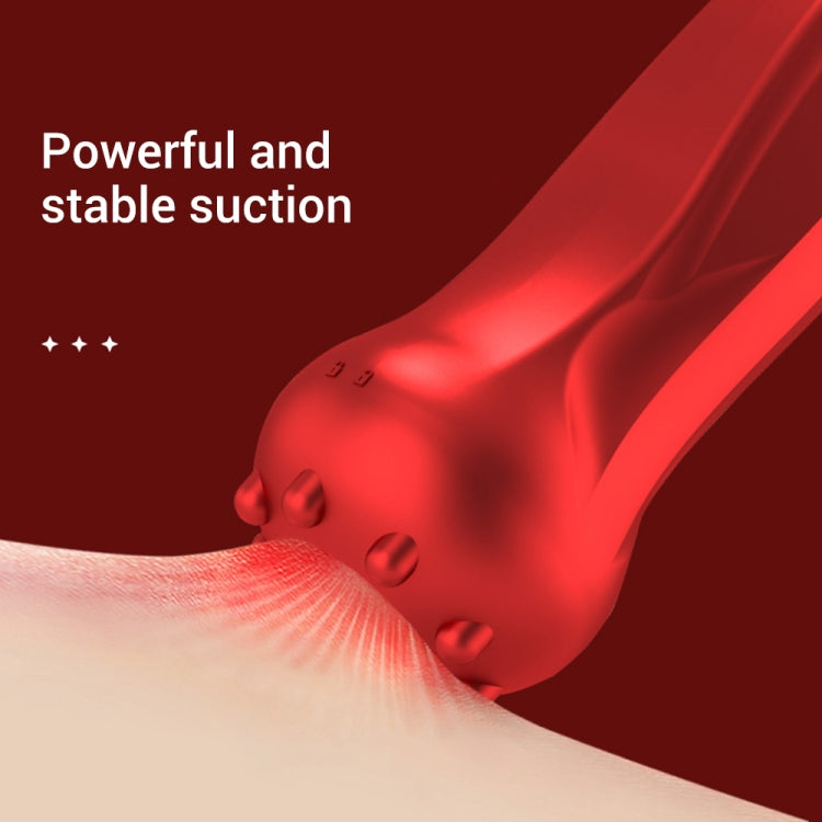 Electric Cupping Device Vacuum Scraping Instrument Charging Meridian Massage Device(Red) - free shipping - PMC TechLife - Order now!