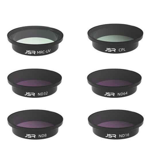 JSR  Drone Filter Lens Filter For DJI Avata,Style: 6 In 1 -  by PMC Jewellery | Online Shopping South Africa | PMC Jewellery | Buy Now Pay Later Mobicred