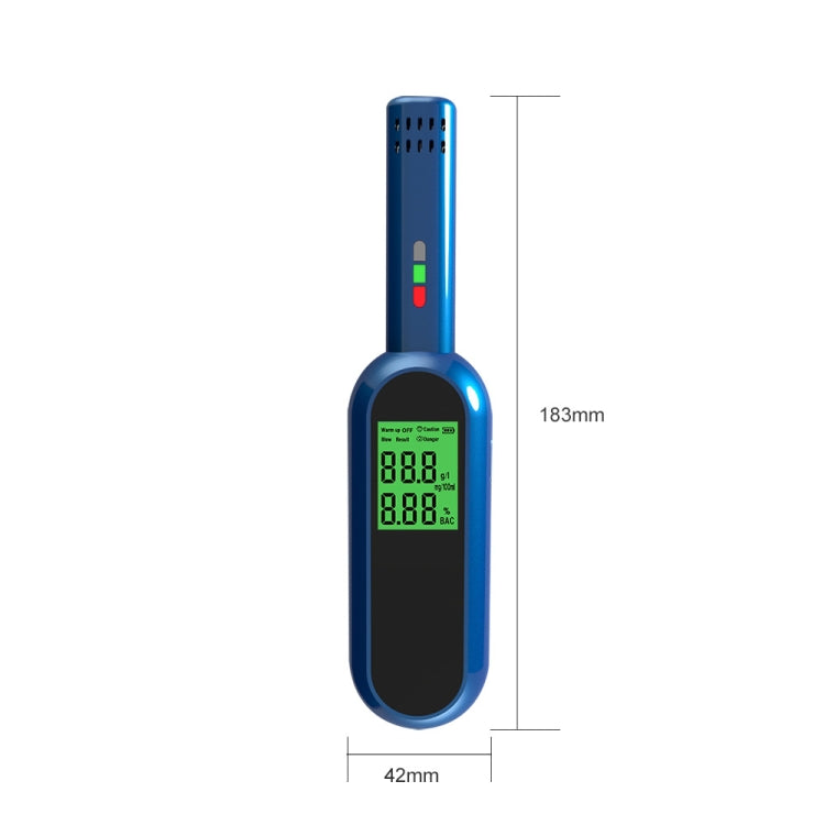 High-precision Breath Alcohol Tester(English Version) - Breath Alcohol Tester by PMC TechLife | Online Shopping South Africa | PMC TechLife | Buy Now Pay Later Mobicred