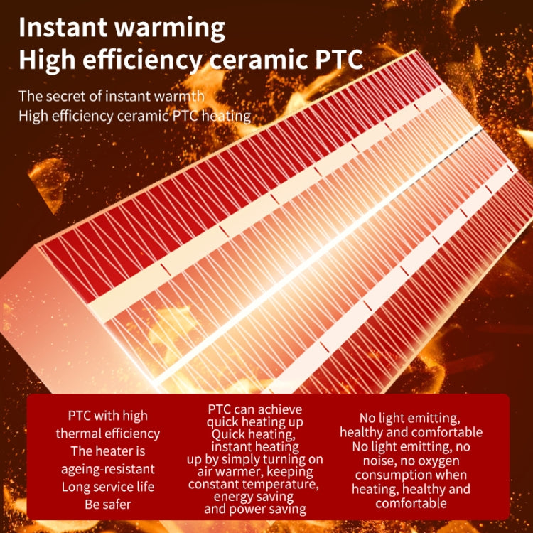 Household Fast Heating Shaking Head Electric Heater Thermostatic Heaters, Spec: US Plug - Electric Heaters by PMC TechLife | Online Shopping South Africa | PMC TechLife | Buy Now Pay Later Mobicred