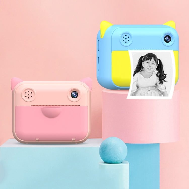 CP01 2.4 Inch HD Screen Kids Toy Thermal Printing Camera no Memory Card(Blue) - Children Cameras by PMC TechLife | Online Shopping South Africa | PMC TechLife | Buy Now Pay Later Mobicred