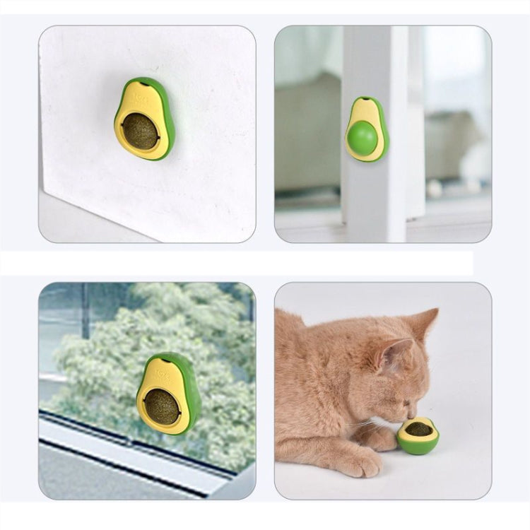 2 PCS Catnip Balls And Avocado Teasing Cat Teeth Cleaning Toy(Mint Ball) - Toys by PMC Jewellery | Online Shopping South Africa | PMC Jewellery