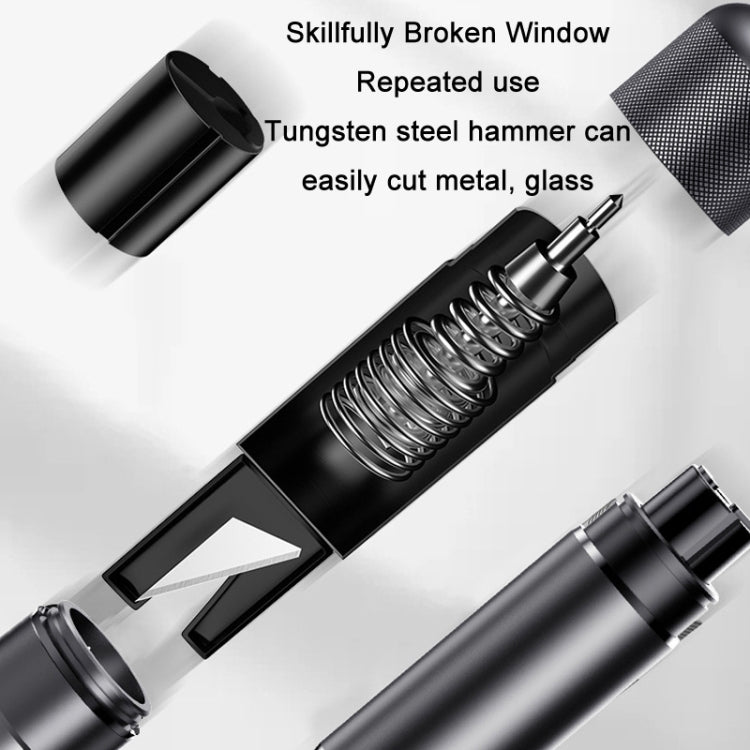 Vehicle Safety Hammer Multifunctional Underwater Emergency Window Breaker(Blue) - Emergency Hammer by PMC TechLife | Online Shopping South Africa | PMC TechLife | Buy Now Pay Later Mobicred