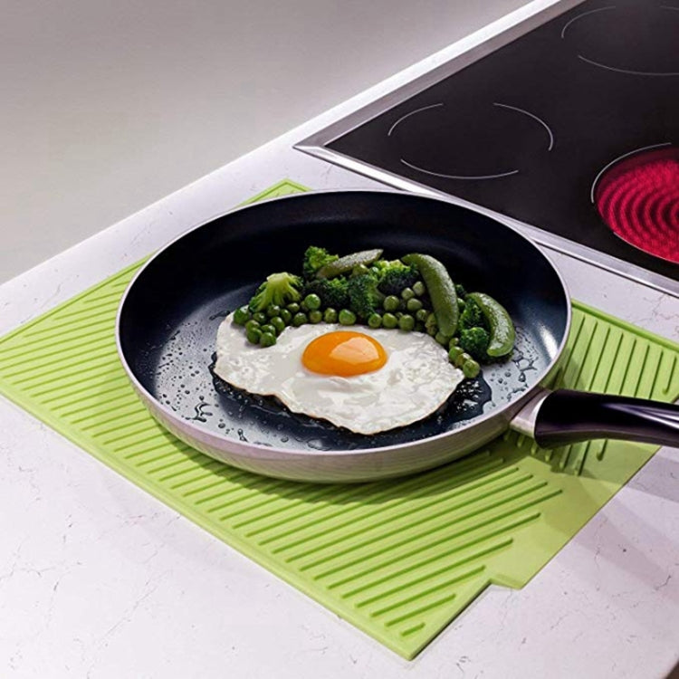 Silicone Drain Pad Kitchen Multifunctional Thermal Insulation Drying Pad(Grey) - Insulation by PMC TechLife | Online Shopping South Africa | PMC TechLife