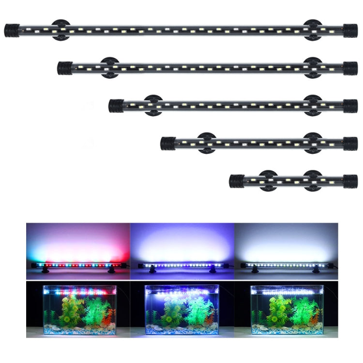 Q60BW  Blue+White Light 90-260V Aquarium Diving Light LED Fish Tank Light(US Plug) - Fish Tank Lamps by PMC Jewellery | Online Shopping South Africa | PMC Jewellery