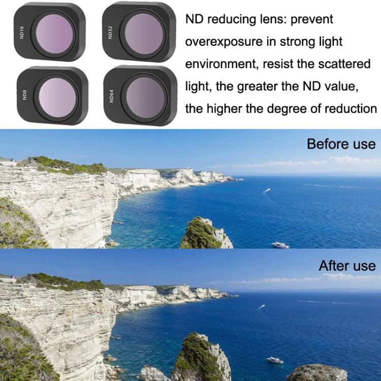JSR For Mini 3 Pro Camera Filters, Style: DB ND64 - Mavic Lens Filter by JSR | Online Shopping South Africa | PMC Jewellery | Buy Now Pay Later Mobicred