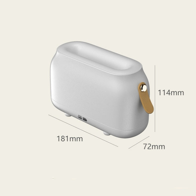 Simulation Flame Aromatherapy Humidifier Bedroom Ambient Light, Color: White - free shipping - PMC TechLife - Order now!