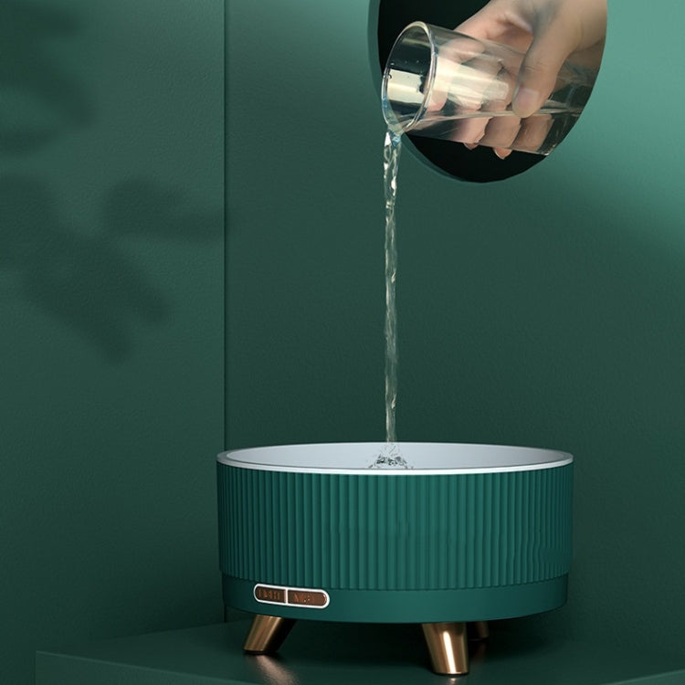 Ultrasonic Aromatherapy Diffuser Humidifier Essential Oil Diffuser UK Plug(Dark Green) - free shipping - PMC TechLife - Order now!