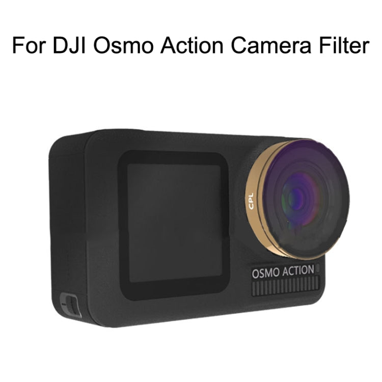 JSR For DJI Osmo Action Motion Camera Filter, Style: LG-CPL - Phantom Lens Filter by JSR | Online Shopping South Africa | PMC Jewellery | Buy Now Pay Later Mobicred